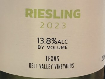 23 Riesling