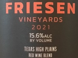 2021 Friesen Blend