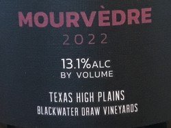 2022 BWD Mourvedre