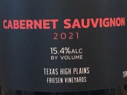 2021 Cabernet Sauvignon